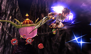 Illustration for article titled We Like Kid Icarus: Uprising So Far, Because It's Weird.